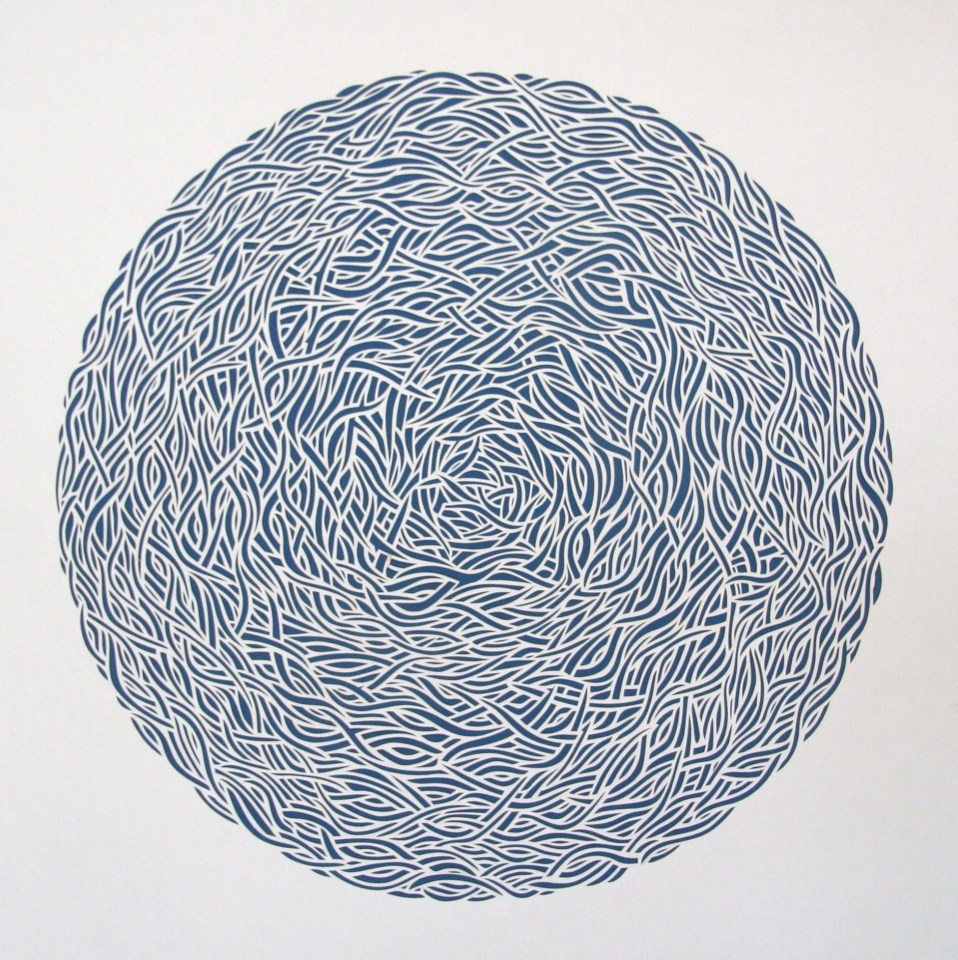 Nest 2, White Papercut