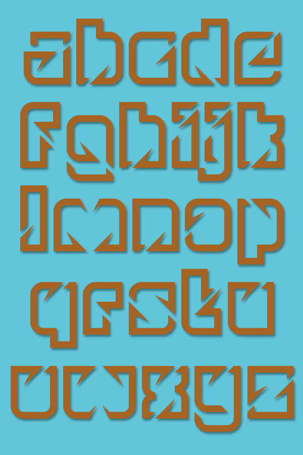 glimpse font
