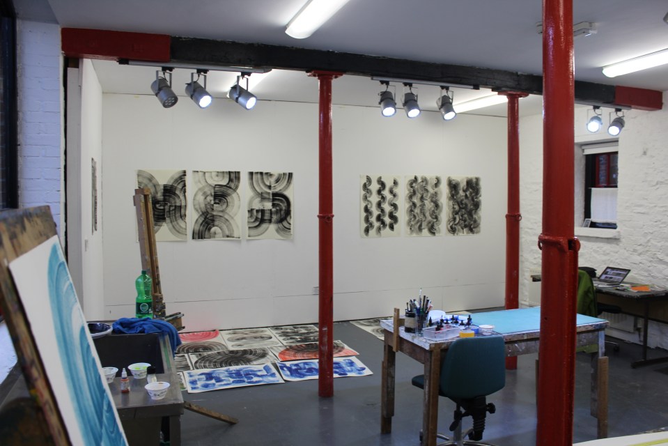Studio 3 at the Tyrone Guthrie Centre in Annaghmakerrig