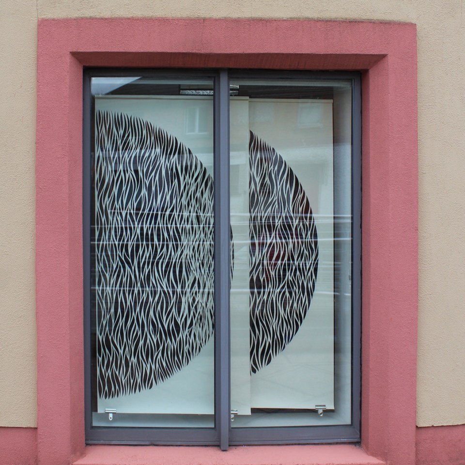 Overlap, Papercut Installation, 200x180cm, Riverbank Arts Centre, Newbridge, 2018