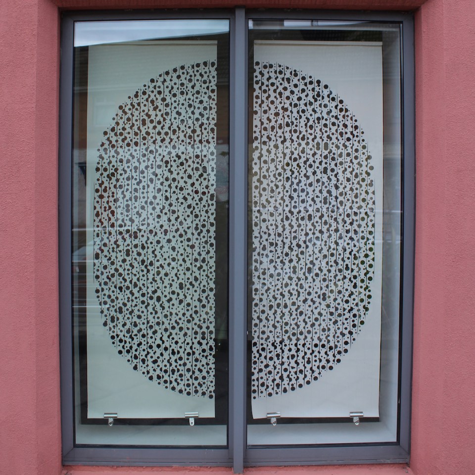 It is Rain That Makes the Flowers Grow, Papercut Installation, 200x180cm, Riverbank Arts Centre, Newbridge, 2018