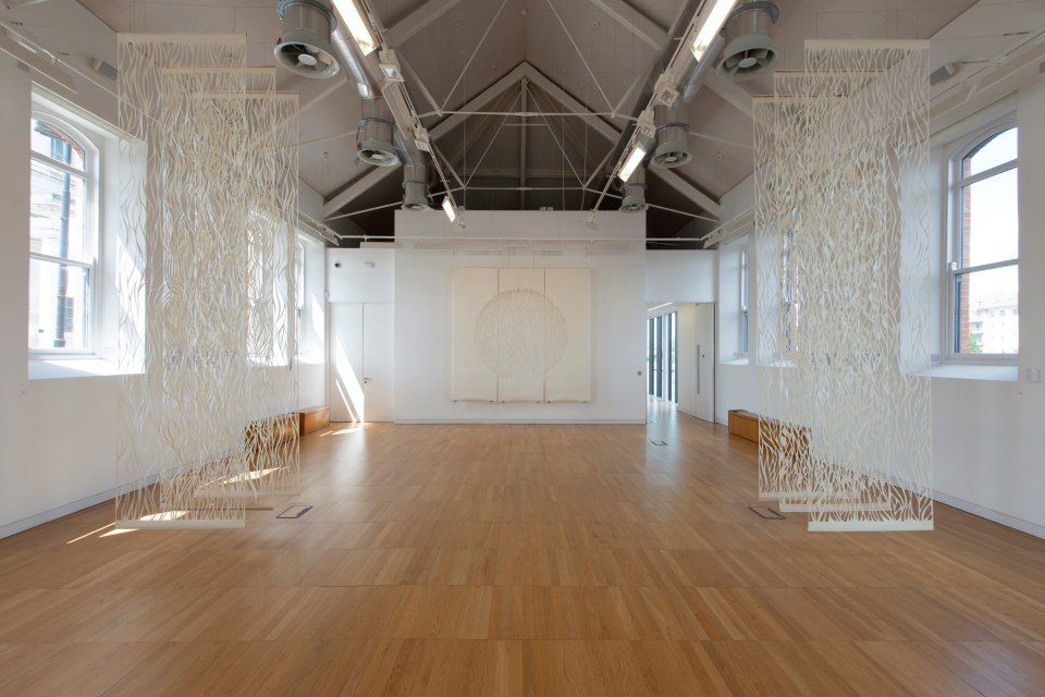 Papercut Installation, Other Dimensions, Luan Gallery, Athlone