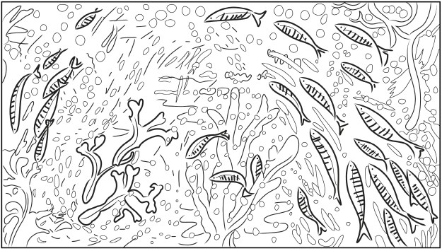 Sylvia Cooke-Collis, A Pattern of Fish, 1940