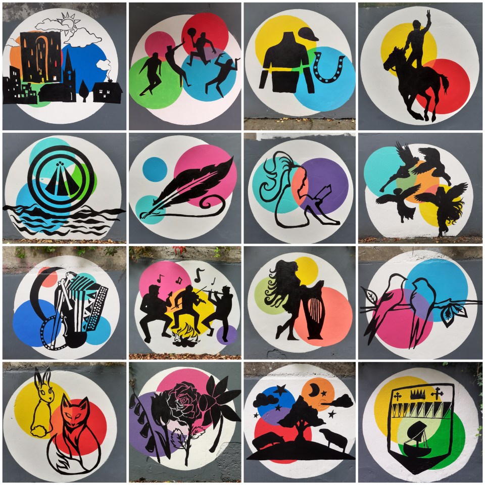 Listowel Handball Alley Mural